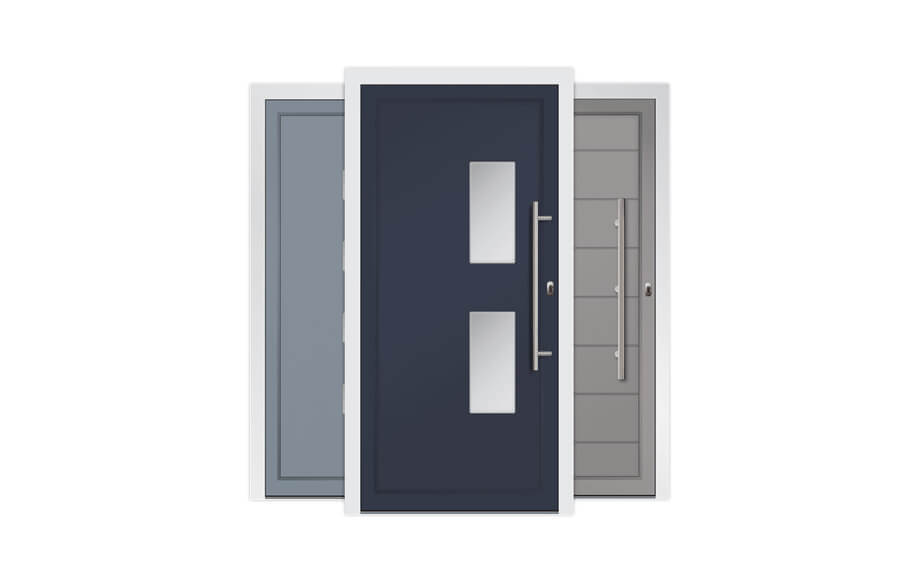 RAUM Aluminium entrance door styles